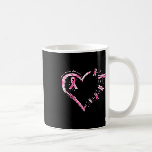 Mug Cancer Coeur libellules Sensibilisation Femmes Enf