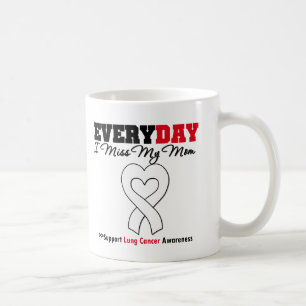 Mug Cancer de poumon chaque Mlle My Mom du jour I
