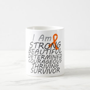 Mug Cancer de rein je suis survivant fort