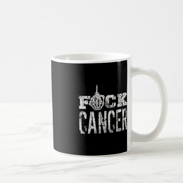 Mug Cancer du col de l'utérus Squelette Sensibilisatio (Droite)