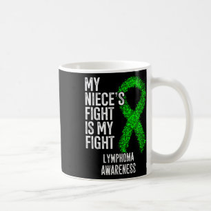 Mug Cancer du sang Le combat de ma nièce est mon comba