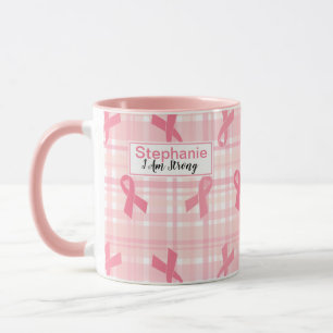 Mug Cancer du sein Motif à ruban rose