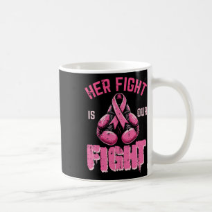Mug Cancer du sein Sa lutte Notre lutte Aware Boxing W