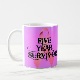 Mug Cancer du sein Survivant de 5 ans