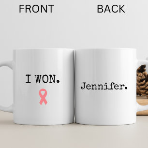 Mug Cancer du sein Survivor Fighting Encouragement Cad