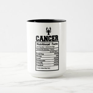 Mug Cancer Faits nutritionnels