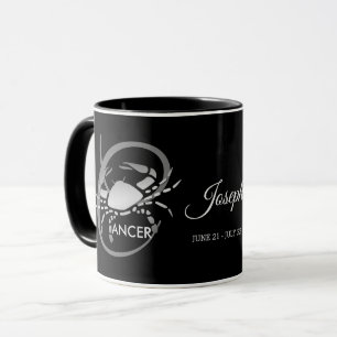 Mug Cancer ♋ le crabe - Panneau zodiaque