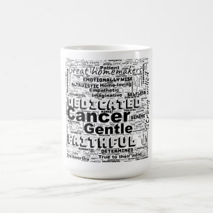 Mug Cancer Zodiac Mot Cloud Inspiration