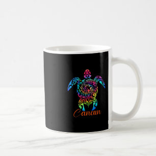Mug Cancun Mexique Plage Tortue de Mer Vacances Voyage