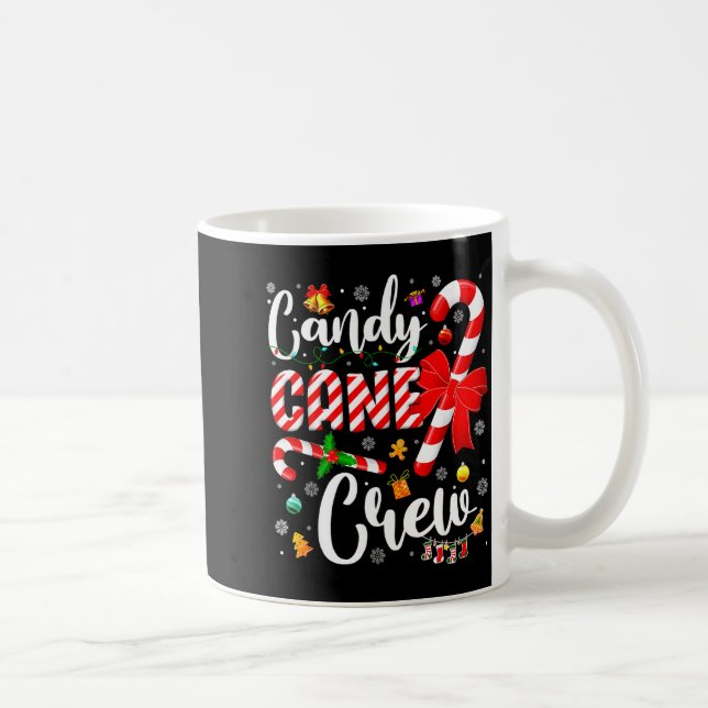 Mug Candy Cane Crew Christmas Xmas Love Candy Boys Gir (Droite)