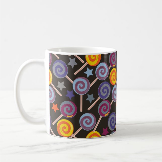 Mug Candy pattern | Lollies 1lipop (Gauche)