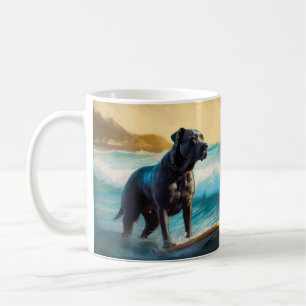 Mug Cane Corso Beach Surf Peinture