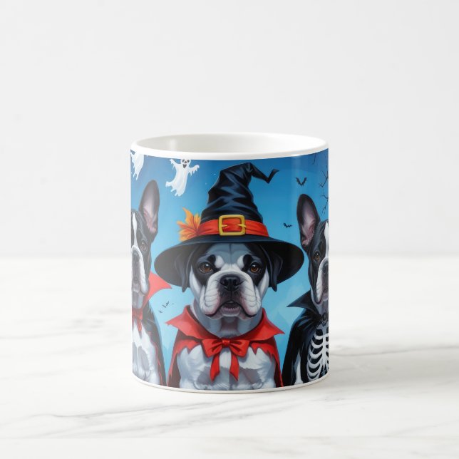 Mug Cane Corso Chiens Citrouille Halloween Funny (Centre)
