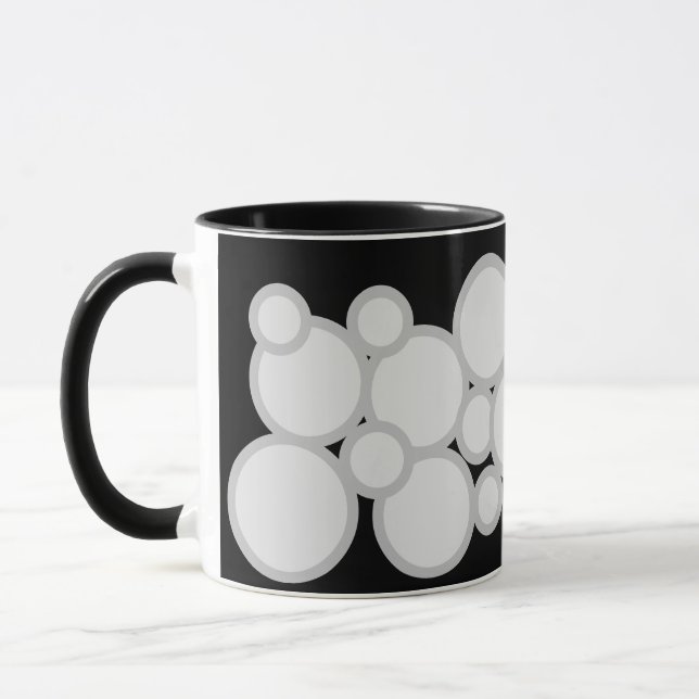 Mug caneca bolhas (Gauche)