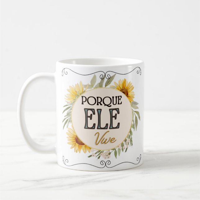 Mug Caneca branca clássica - Páscoa (Gauche)