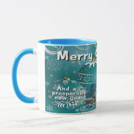 Mug Caneca com cor dentro-Natal
