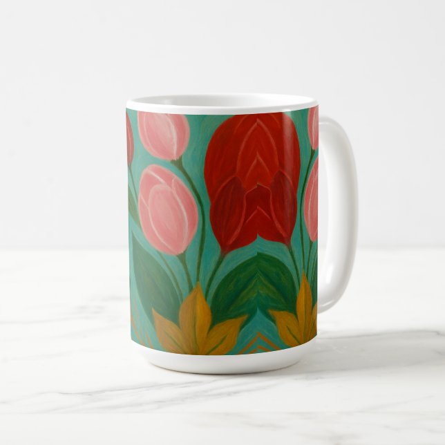 Mug Caneca de café latte (Devant droit)