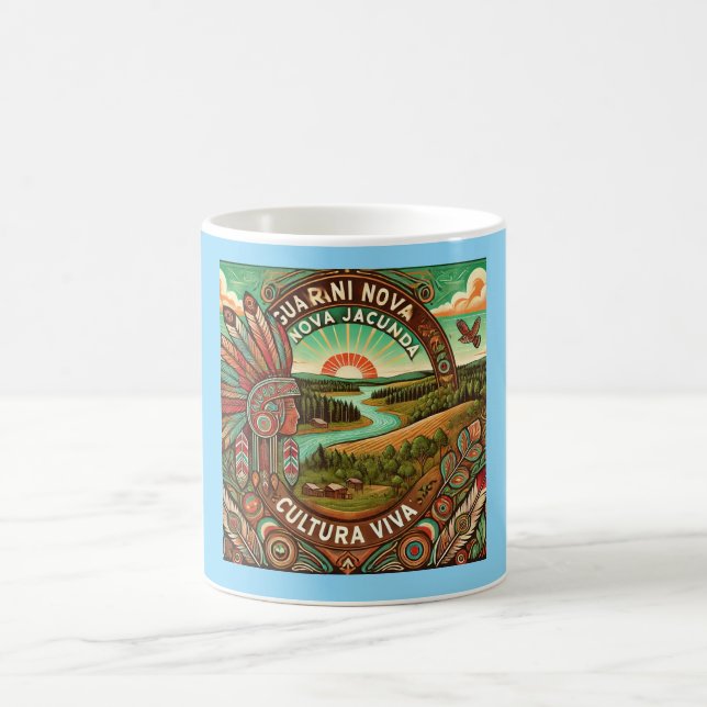 Mug Caneca "Guarani Nova Jacundá Cultura Viva" (Centre)