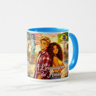 Mug Caneca literária A linguagem do amor