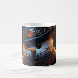 Mug Caneca (Mug) Boneco de Neve Estiloso