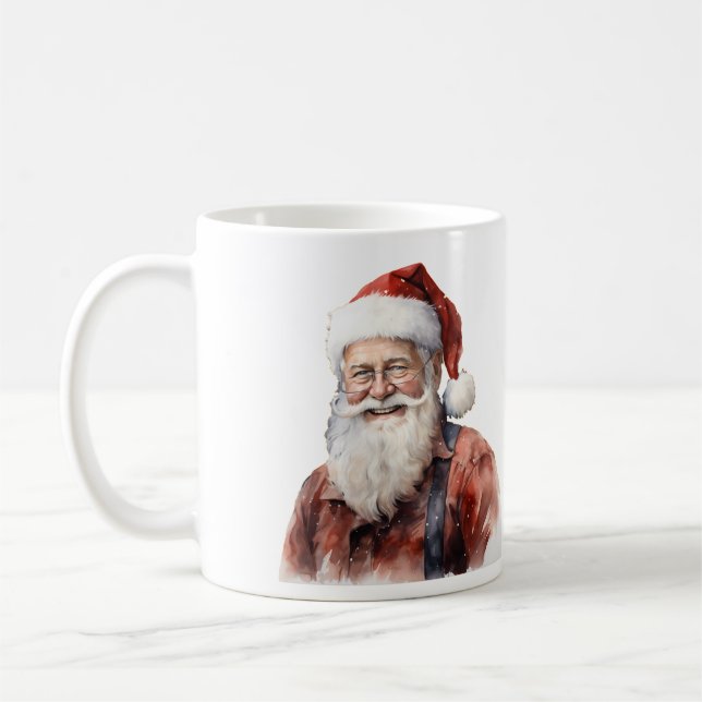 Mug Caneca (Mug) Papai Noel Duplo (Gauche)