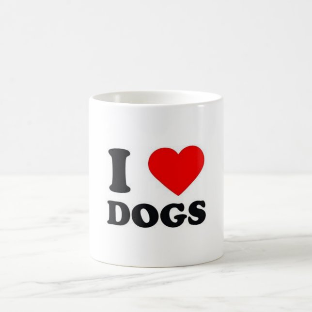 Mug Canette blanche classique 325 ml Créateur j'aime (Centre)