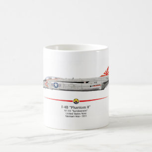 Mug Canette chasse F-4B Phantom II VF-111 « Sundowne