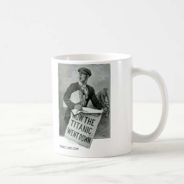 Mug Canette - How The Titanic Went Down (Droite)