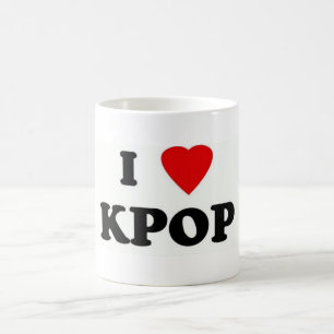 Mug canette i love kpop