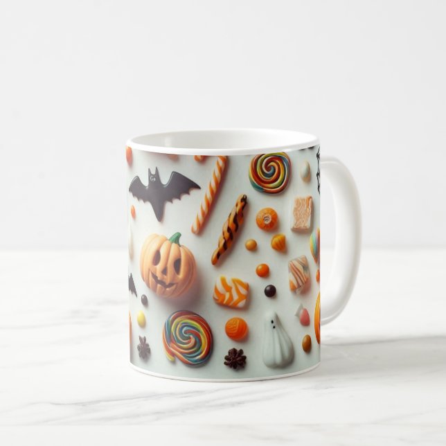 Mug Canettes d'Halloween (Devant droit)