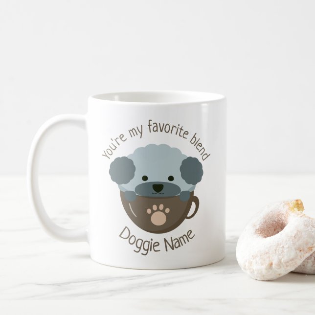 Mug Caniche (Avec donut)
