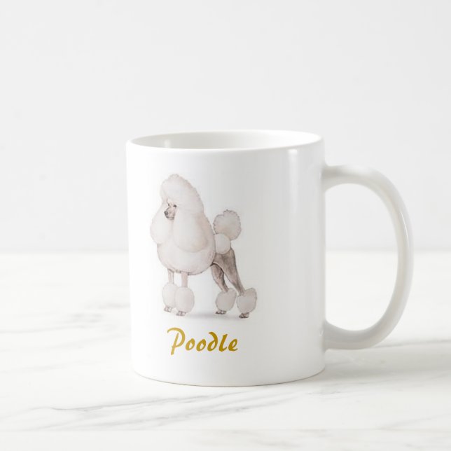 Mug Caniche, amoureux des chiens en abondance ! (Droite)