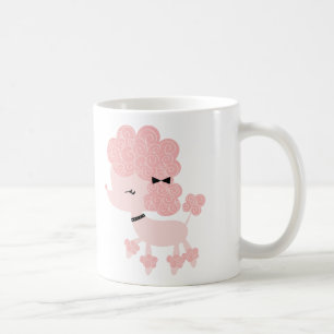 Mug Caniche français de dessin animé