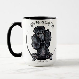 Mug Caniche standard noir IAAM