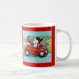 Mug Canicule rouge Vintage convertible