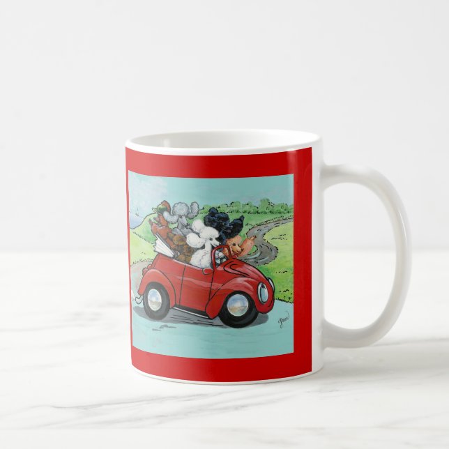 Mug Canicule rouge Vintage convertible (Droite)