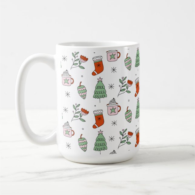 Mug canne de Noël (Gauche)