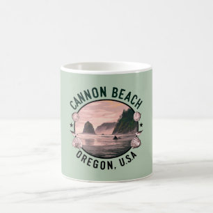 Mug Cannon Beach Retro Vignette