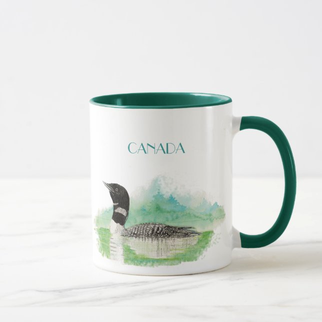 Mug Canon de Loon Souvenir Canada (Droite)