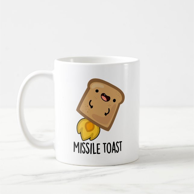Mug Canons Mistletoe Drôle Toast Missile (Gauche)