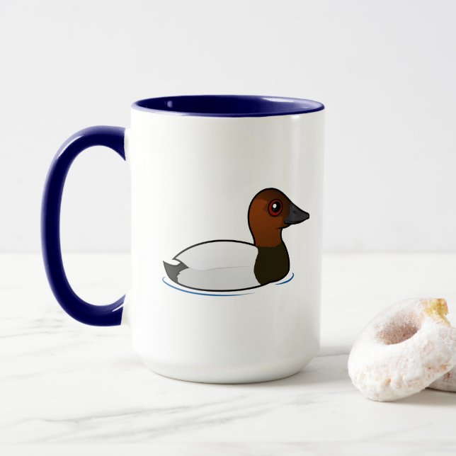 Mug Canvasback Birdorable (Avec donut)