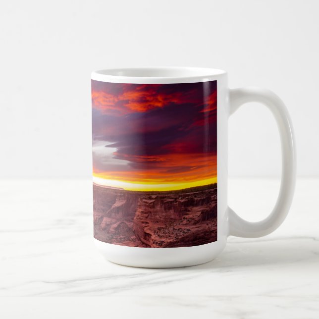 Mug Canyon de Chelly, coucher de soleil, Arizona (Droite)