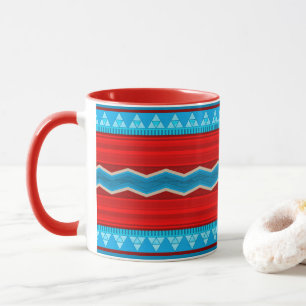Mug Canyon de la rivière du Sud-Ouest Géométrique Roug
