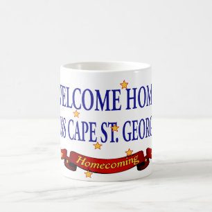 Mug Cap à la maison bienvenu St George d'USS