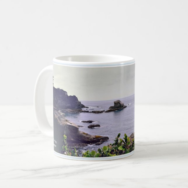 Mug Cape Flattery Musique panoramique (Devant gauche)