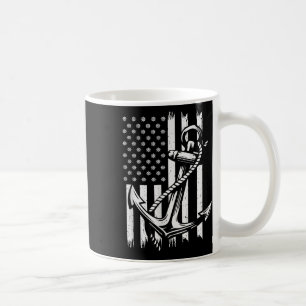 Mug Capitaine Bateau Marin Ancre Vintage Naissance Voi