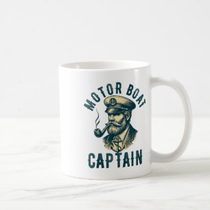 Mug Capitaine de bateau à moteur pour propriétaire de
