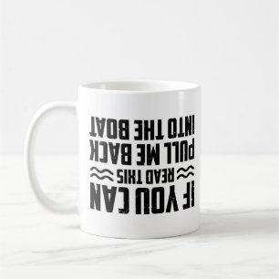 Mug Capitaine De Bateau À Moteur Si Vous Pouvez Lire C