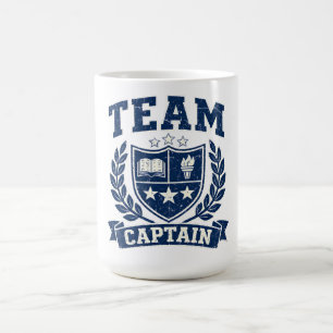 Mug Capitaine d'équipe – Fierté des sports de leadersh