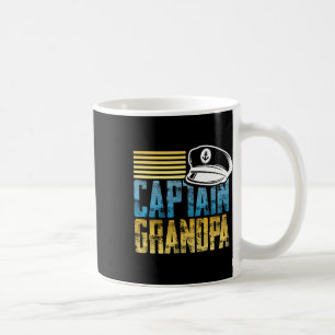 Mug Capitaine Grandpa - Capitaine de voile Casquette -